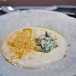 ヴェーナ - 玉ねぎのスープ　活け蛸　枝豆