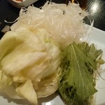 Funamachi Ichigo - レタス　白髪葱　水菜