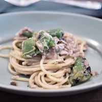 ヴェーナ - 秋刀魚と万願寺とうがらしのスパゲッティーニ