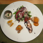 裕の輪 - おまかせフルコース・5000円(二品目) 