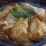 そば 大村 - 上かつ丼