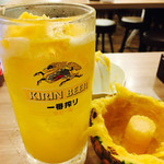 晩杯屋 - 生搾りパイン割り！