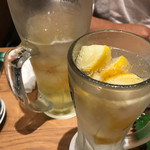 Shubou Wabisuke - メガハイボールとざく切り凍らせレモンチューハイ