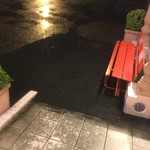 マムタージ - スロープ界隈　降雨時水たまりになります…