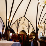 レストランテ 風 - 美しい天井