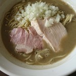 麺屋AMORE - 限定濃厚煮干し800円