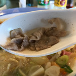 リンガーハット - ショボい豚肉