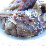 ホワイトアスパラガスのサラダ仕立て　カルボナーラソースＵＰ２