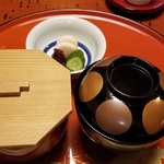 柊家旅館 - 御飯、留椀、香の物