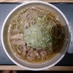 山形蕎麦と串揚げのお店 焔蔵 - 冷たい肉そば 大