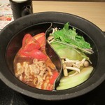しゃぶしゃぶ温野菜 - トマトすき焼き。