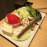 しゃぶしゃぶ温野菜 - お野菜。