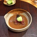 江戸前晋作 - 鮪茶漬けの鮪