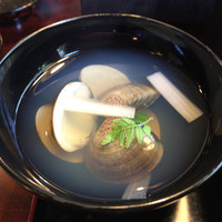 葉山 日影茶屋 - ハマグリのお吸い物