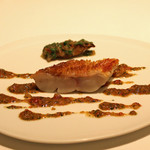 カンテサンス - 萩の甘鯛　大葉のソース