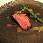 カンテサンス - バスク豚のロースト　ライムとテキーラのソース