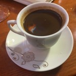 クルド家庭料理 手芸カフェ メソポタミア - クルドコーヒー　ヤニピスタチオのペーストを溶かしたもの