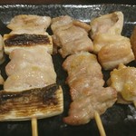 大とら家 - 串焼き盛り合わせ