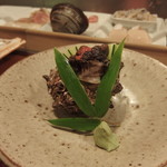 鮨秀仙 - さざえ刺