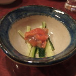 Sushi Shiyuu Sen - サービスで塩辛