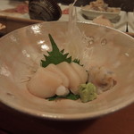 鮨秀仙 - ほたて刺身