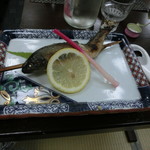 米澤屋 - イワナの塩焼き