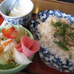 花ごよみ - しめじチャーハン