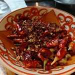 明道町中国菜 一星 - 唐辛子がいっぱい♪