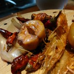 明道町中国菜 一星 - 栗がごろり