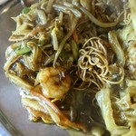 大衆中遊華食堂 八戒 - 細揚麺カレー