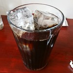 大衆中遊華食堂 八戒 - 食後のアイスコーヒー