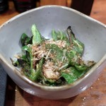 やきとり 正や - 万願寺唐辛子