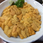 食堂うしお - 生ウニ丼アップ