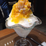 サンマルクカフェ - マンゴーかき氷（税込594円）