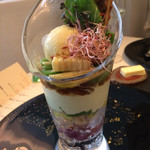 野菜のパフェ