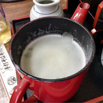 寿徳庵 - そば湯