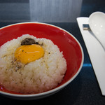 Japanese Soba Noodles 蔦 - たまごかけご飯（300円）