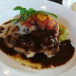 ステーキ・洋食のTANTO屋 - チキンステーキ　2017.9