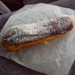 キュール - 御幸辻"Pâtisserie dê CUEL"の「シューエクレーヌ」136円