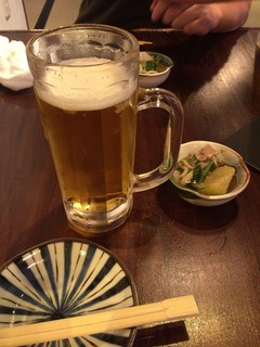 六本松ごえん - ビールとお通し