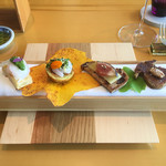 エッサンシエル - アミューズブーシュ4種