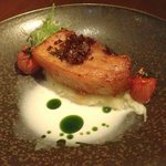 杏ダイニング - ﾗｲﾄﾃﾞｨﾅｰ主菜(女房ﾁｮｲｽ)；江別産 アマム豚の煮込み @2017/09/17