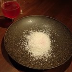 杏ダイニング - ﾗｲﾄﾃﾞｨﾅｰデザート(女房ﾁｮｲｽ)；ふわふわスノーボール(ﾗｲﾁ&ｺｺﾅﾂ) @2017/09/17