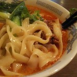 中華料理 万福苑 - 麺アップ