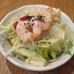 中国小麦粉料理専門店恵泉 - 限定ランチ：海老のマヨネーズサラダ