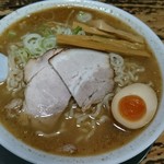 長尾中華そば - コク煮干し塩味 大盛り いつもの中太麺