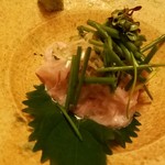 博多 表邸 - カワハギ肝醤油