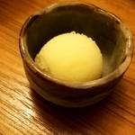 博多 表邸 - ゆずシャーベット