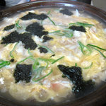 いけ活かに 竹林茶屋 - 蟹雑炊にも身がたっぷり