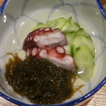 山水 - 料理写真:酢の物です